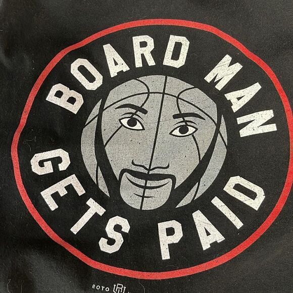 Toronto Raptors, Kawhi Leonard, Board Man Gets Paid T-Shirt, Size Large. - Picture 3 of 4